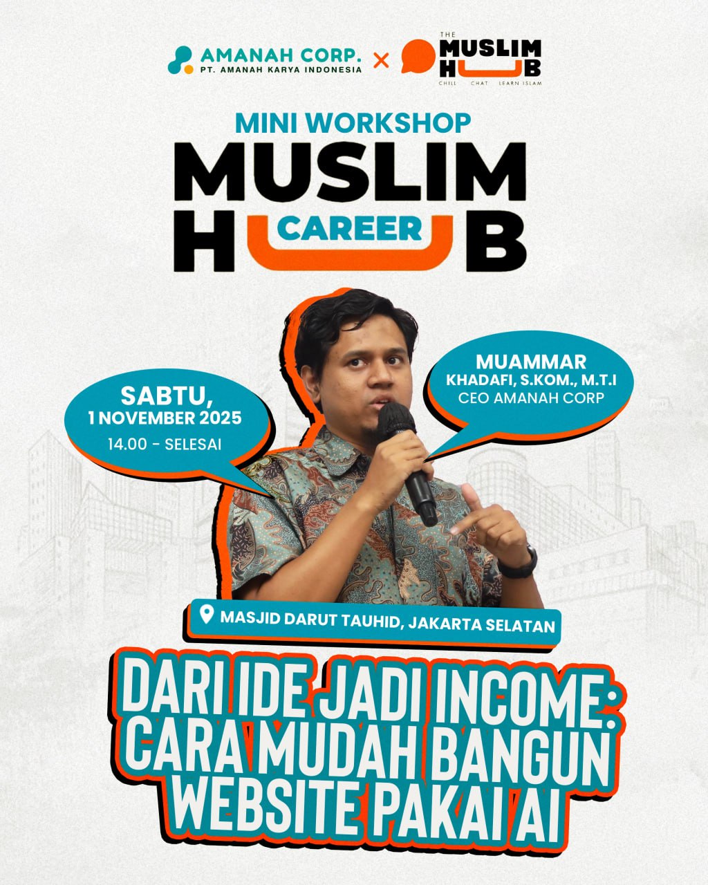 Mini Workshop MUSLIM CAREER HUB